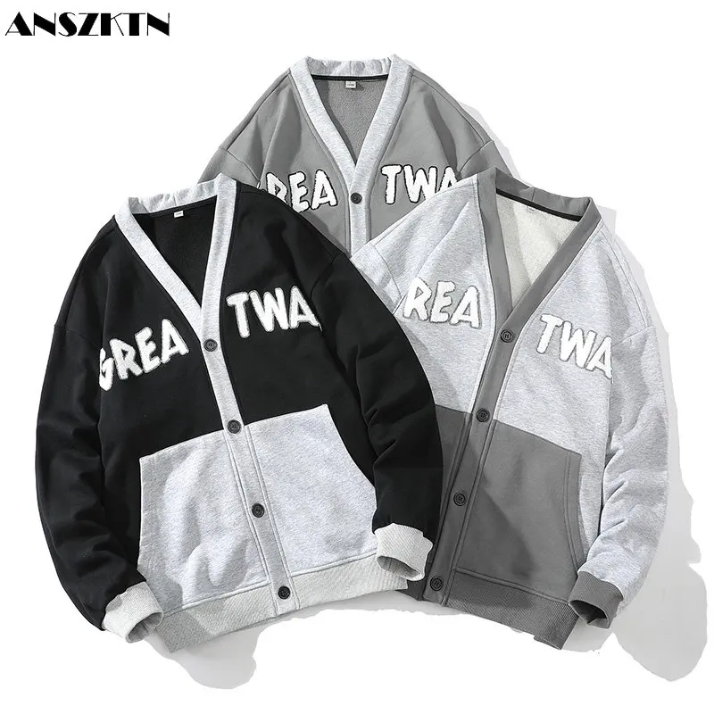 

Новые весенние и осенние мужские куртки и толстовки ANSZKTN