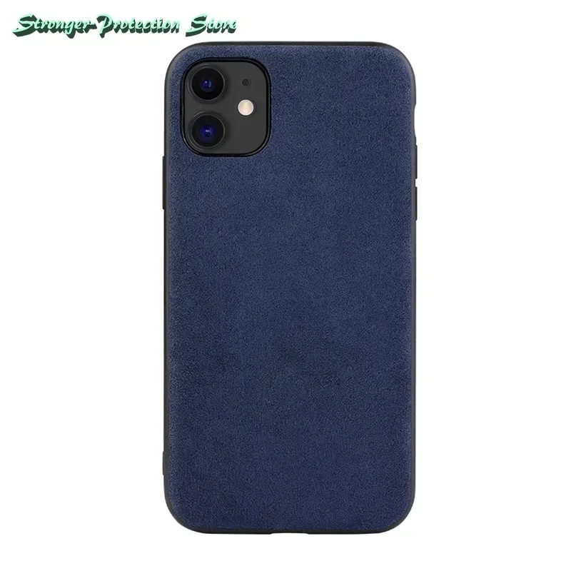 Italian Alcantara Luxury Business Phone Case - Premium Artificial Leather
