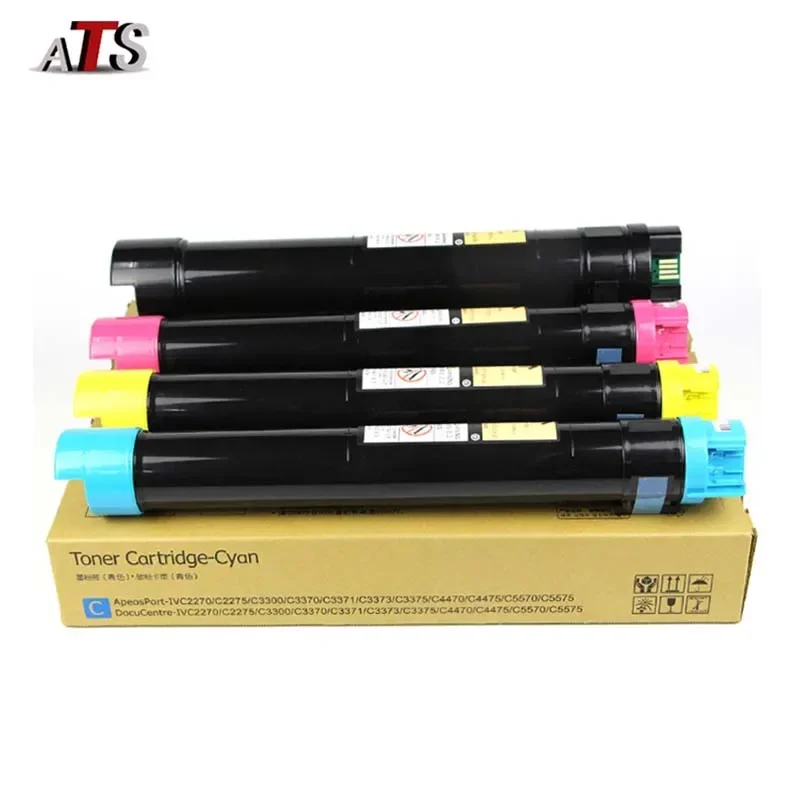 

1Set IV3370 V3375 Toner Cartridge for Xerox DocuCentre IV C2270 2275 3370 3371 3373 3375 4470 4475 5570 5575 CMY300g BK400g