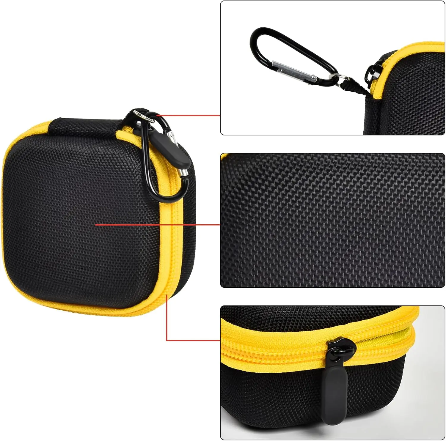 （CASE ONLY) Earbud Case Compatible with DEWALT True Wireless Bluetooth TWS Headphones/for Raycon The Everyday Microphone