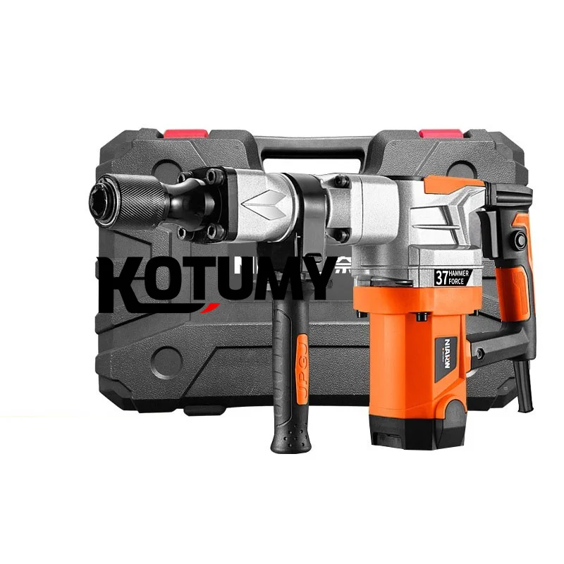 Industrial Grade Electric Hammer Percussion Drill Heavy Wall Demolition Crushing  Wall Insertion Trough Concrete Hammer 2