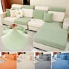 1PC JacquardSofa Cushion Cover Thicken Non-Slip Solid Color Couch Slipcover Suitable For Living Room L-Shape 1/2/3/4-Seater Sofa 1