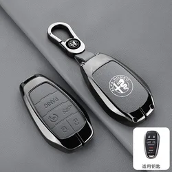 Enhanced Car Remote Key Case Cover and Keychain Protector (GRAY)