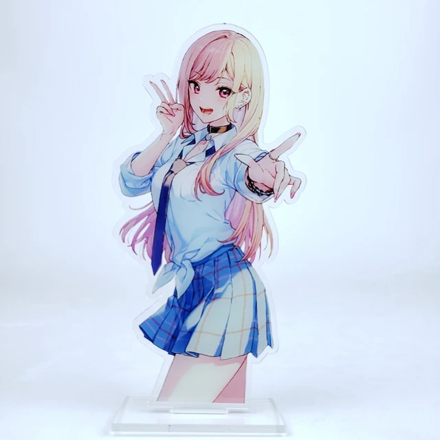  foefaik Sono Bisque Doll wa Koi wo Suru Acrylic Standing  Figures,Marin Action Figures Display Stands Desk Decoration : Toys & Games