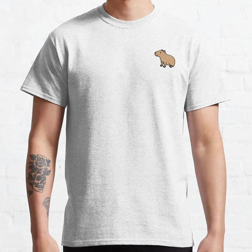 

Capybara T-Shirt Men's cotton t-shirt t shirts for men graphic