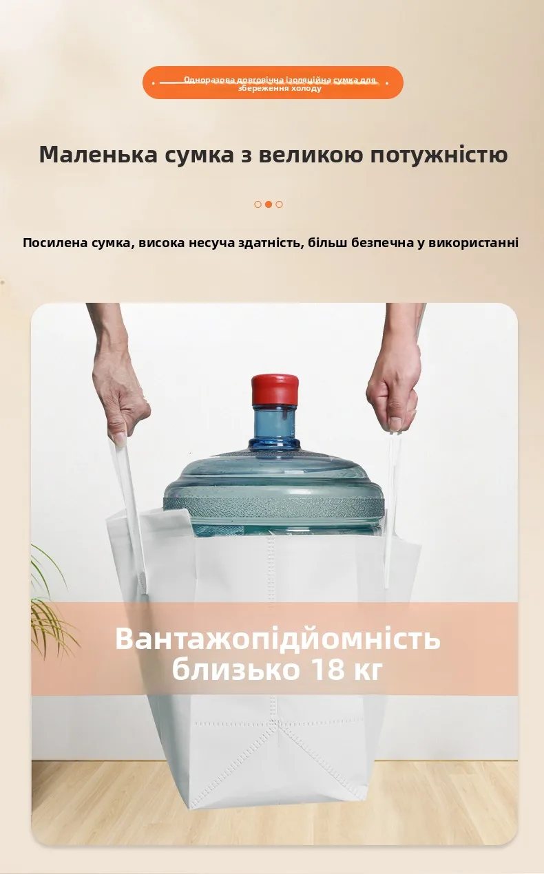 Large Capacity Aluminum Foil Insulated Bag, Disposable Thermal Cake Preservation Pouch,... - SKU AFIB1556 - UGI Packaging