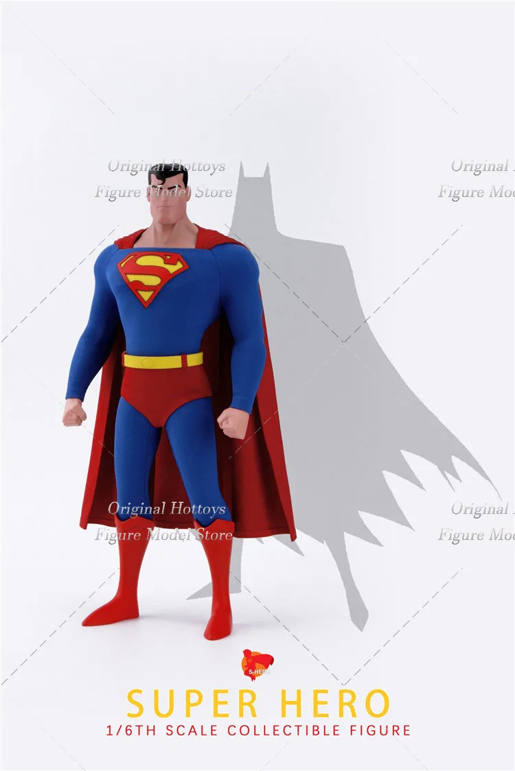 S HERO SH004 1/6 Male Soldier Superman Animated Version The