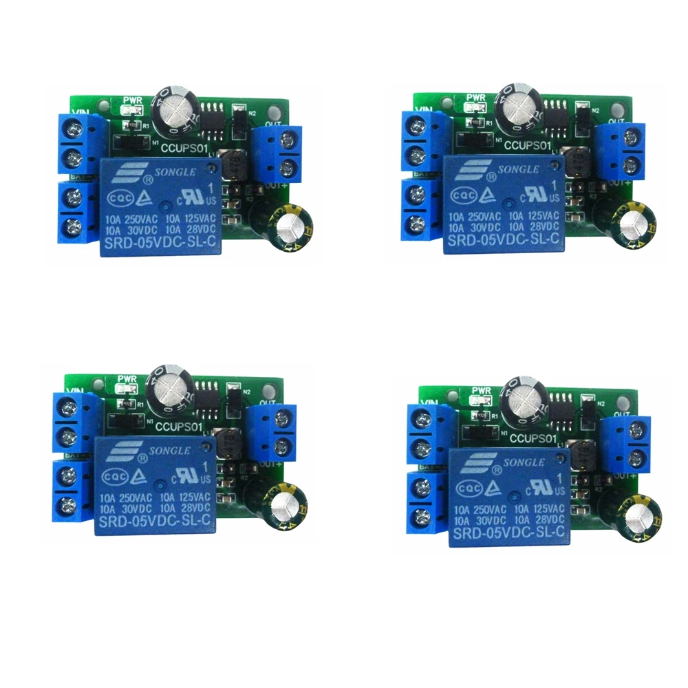 

4 PCS Power-OFF Protection Module Automatic Switching Module UPS Emergency Cut-off Battery Power Supply 6V-60V Control Board