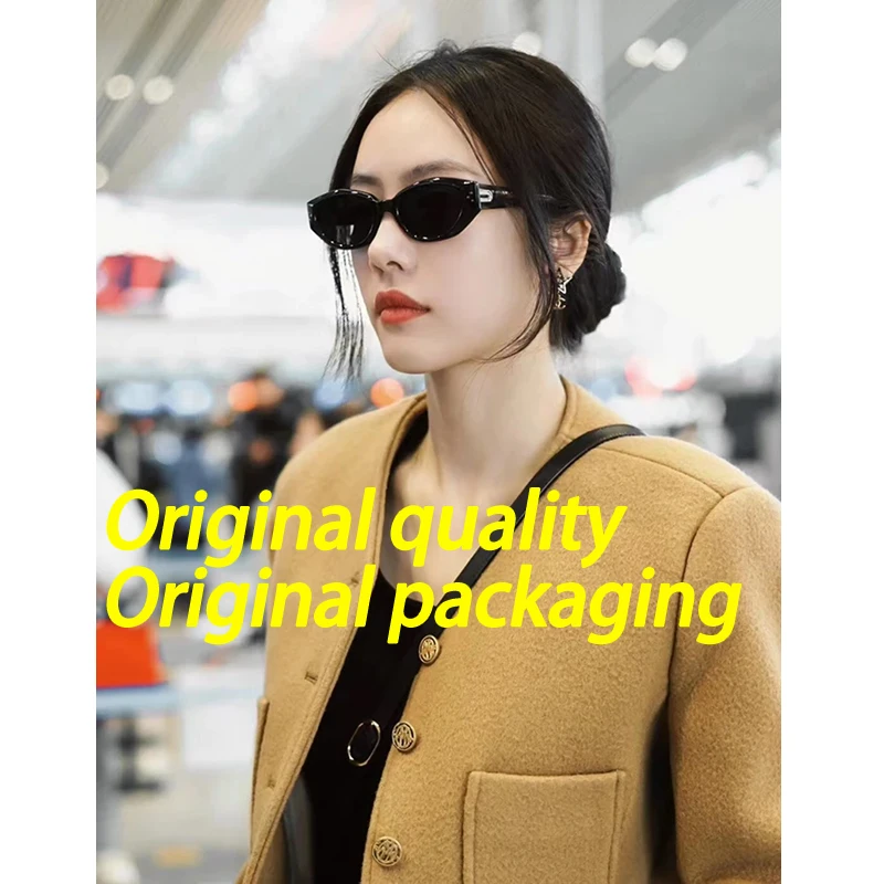 

New Fashion Gentle Women's Sunglasses Men's Glasses Retro Luxury Brand Designer Edition Uv400 Monst Korean GM DADA