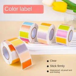 Vibrant Waterproof Self - Adhesive Journaling Stickers - Writable Colorful Labels for Organization & Name Tags (Random Color)