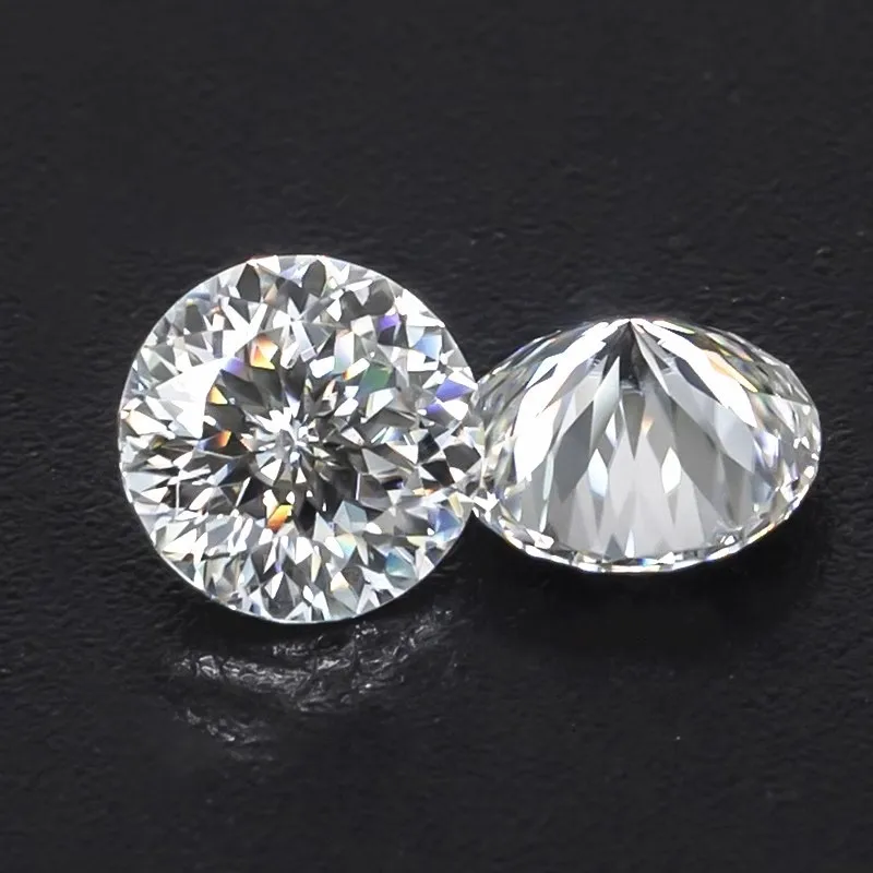 Carat Moissanite Loose Stones Russian Cut 100 Faceted Cut Bird Nest Moissanite Diamonds 0.1-30 Carat D Color VVS1 GRA