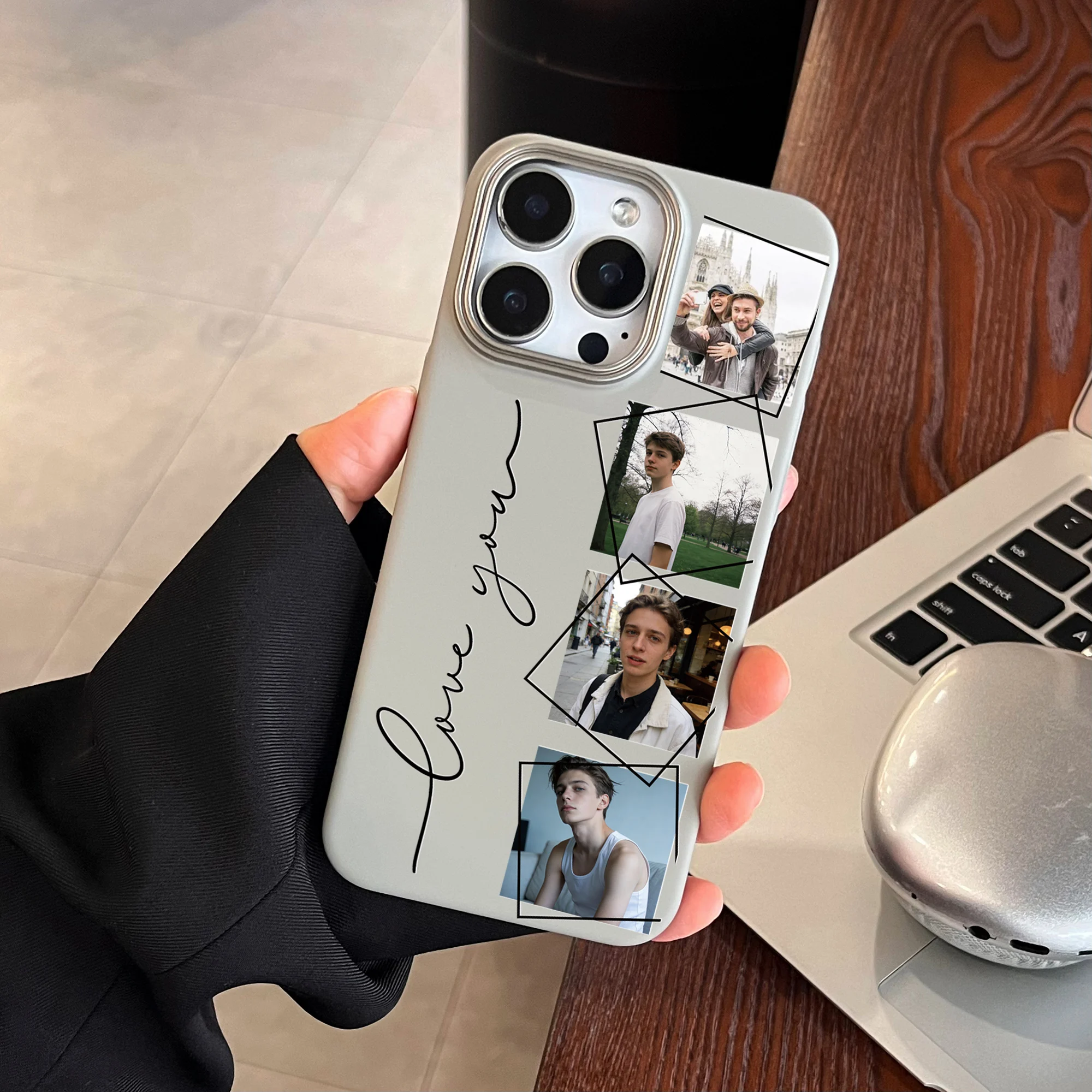 Personalized Custom Parents Children Myself Pets Companion Photos Phone Case thumbnail 10