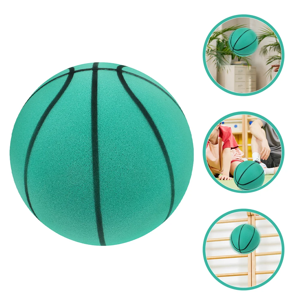 

Indoor Silent Basketball Bouncy Playing Bouncing Mute Jumping Sponge Lightweight Child Indoors Training Elasticity