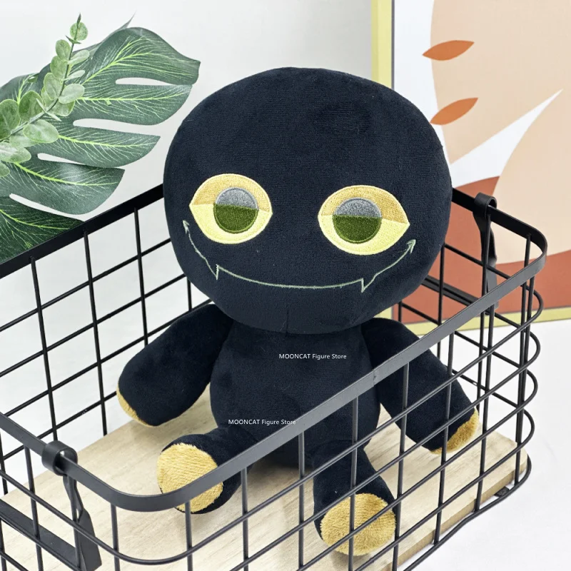 슬랩 배틀 밥 봉제 인형, 애니메이션, 귀여운 부드러운 블랙, 큰 머리 봉제 인형, 카와이 소파 장식 베개, 어린이 선물, 신제품