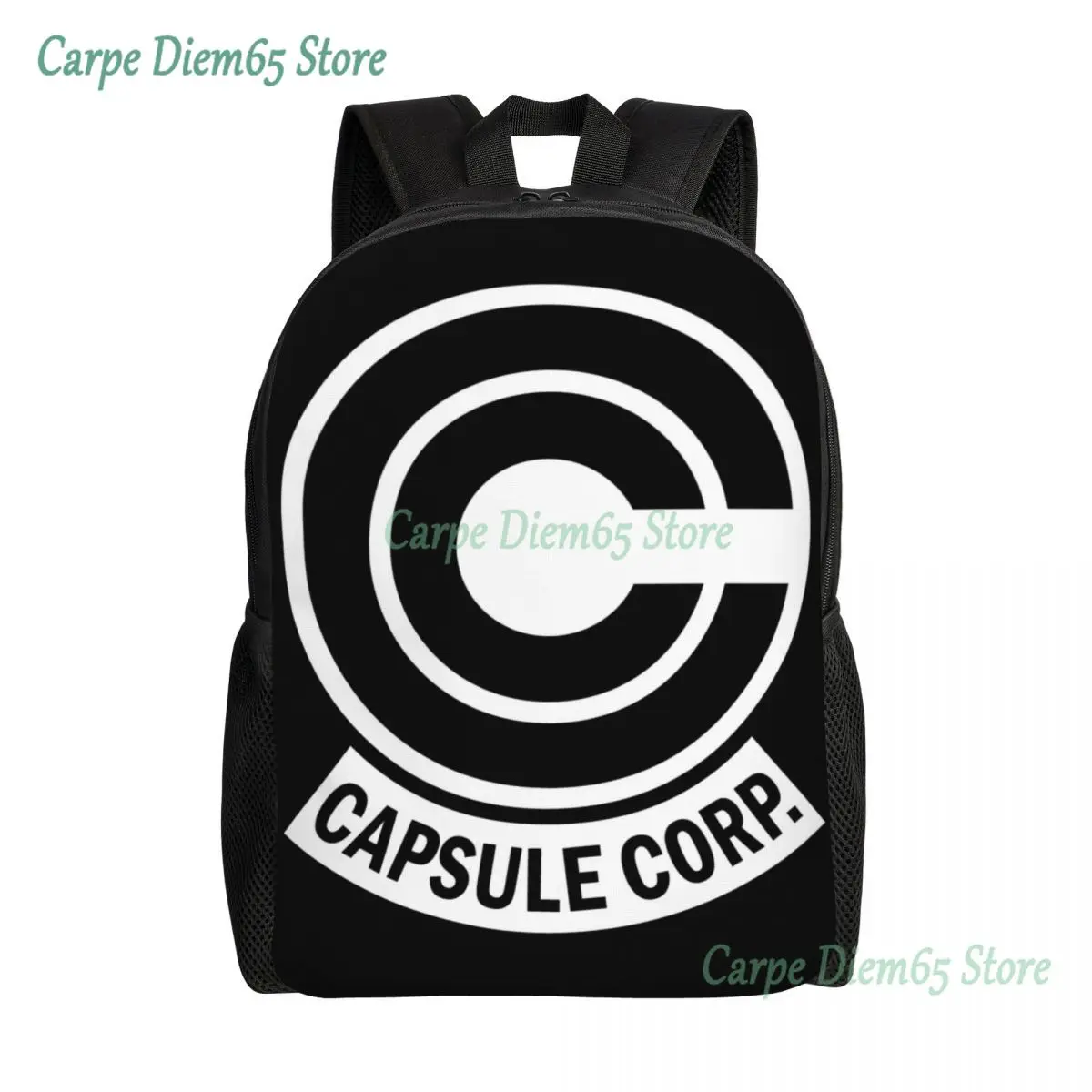 

Anime Capsule Corp Travel Backpack Women Men School Laptop Bookbag College Student Daypack Bags