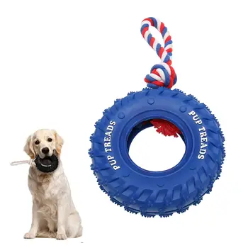 Heavy Duty Tire Rope Dog Toy 1