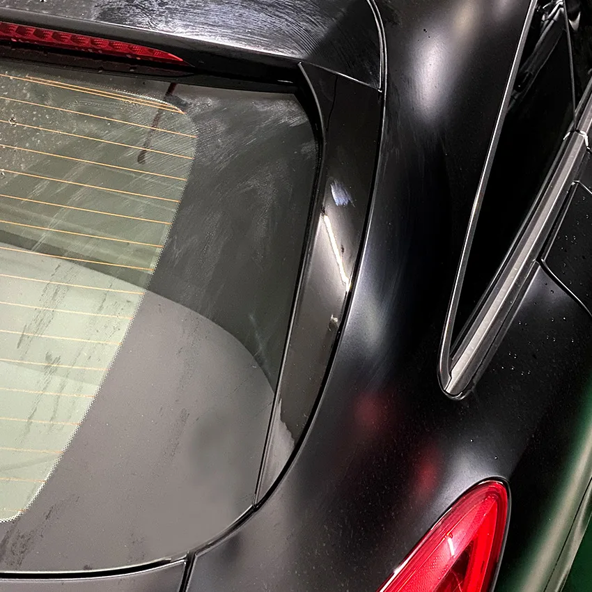 

Черный Задний спойлер из АБС-пластика для Mercedes Benz CLS Shooting Brake X218 2013-2017, 2 шт.