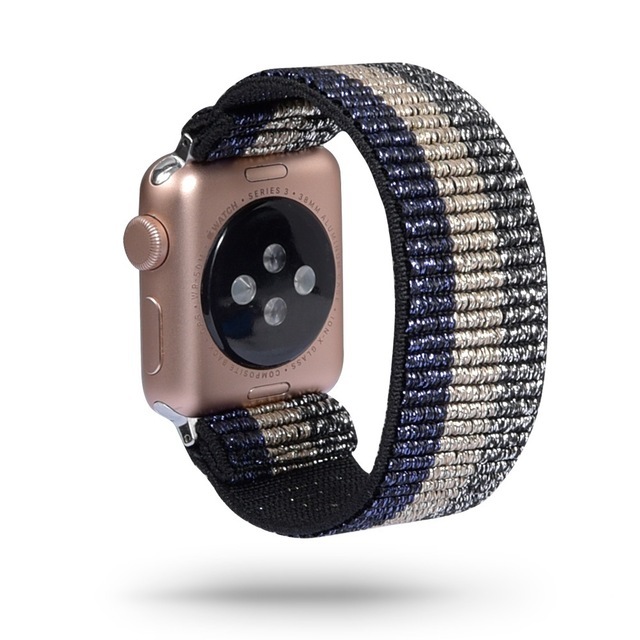 Strap for apple watch band 40mm 44mm45mm/41mm 42mm 38mm iwatch women girl Stretchy bracelet apple watch 5 4 3 SE 6 7