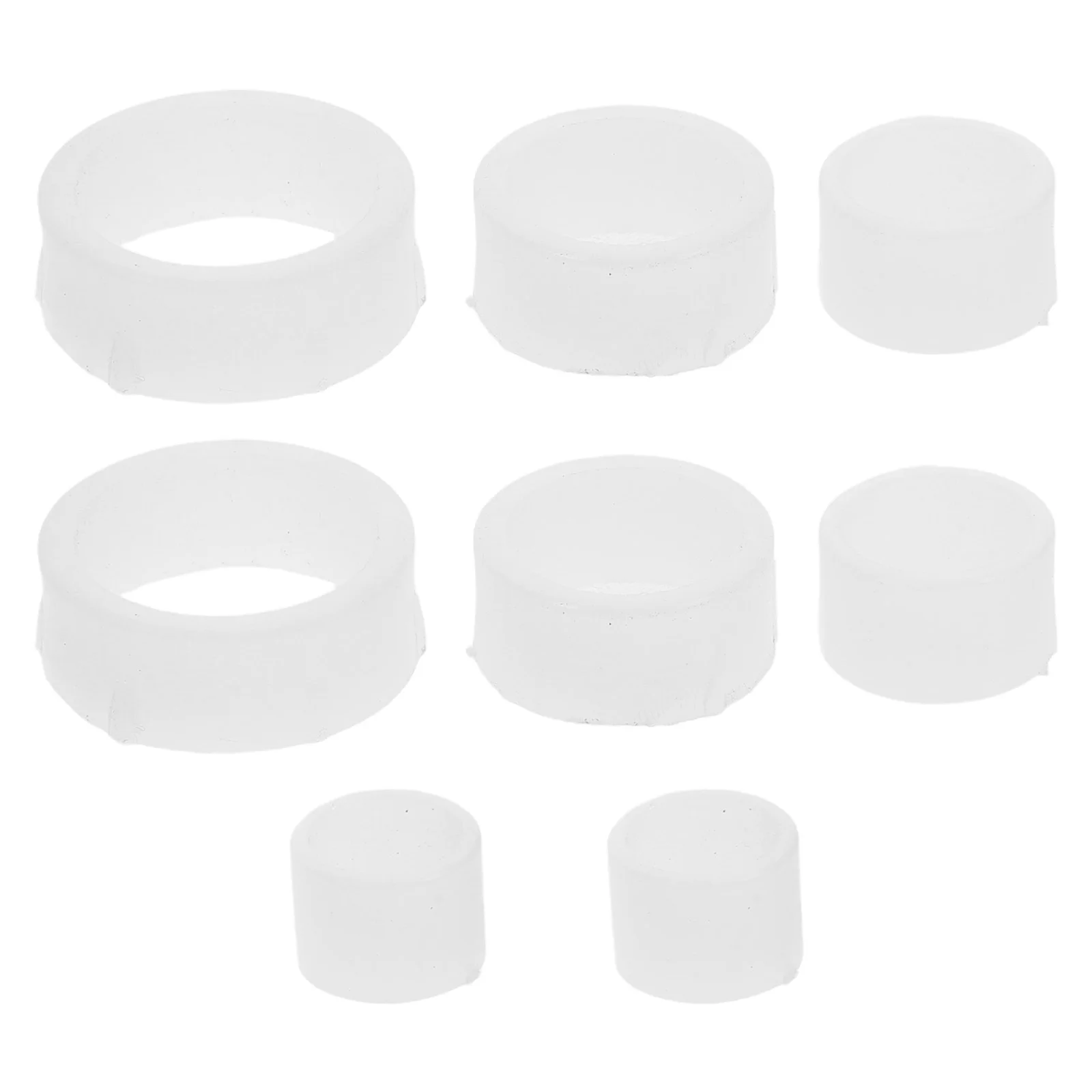 2 Sets Gasket Grinding Wheel Reducing Sleeve Plastic Bench Grinder Adapter Bushings