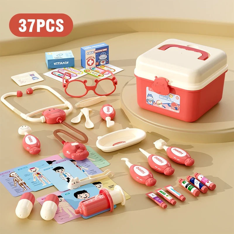 Cute Doctor Kit Toys For Kids Girls Boys Children's Day Gifts
