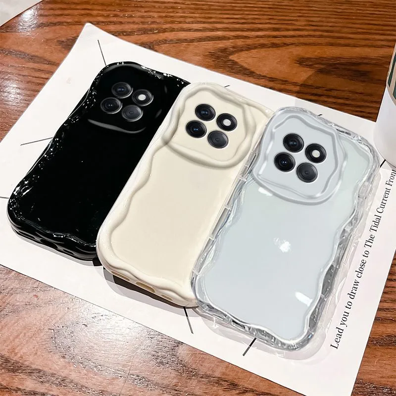Clear Wave Soft TPU Phone Case Cover