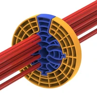 Network Carding Device Cable Comb Fireproof ABS Plastic Generic Cabling Category 5 And 6 Network Cables Laying And Carding Tools 1