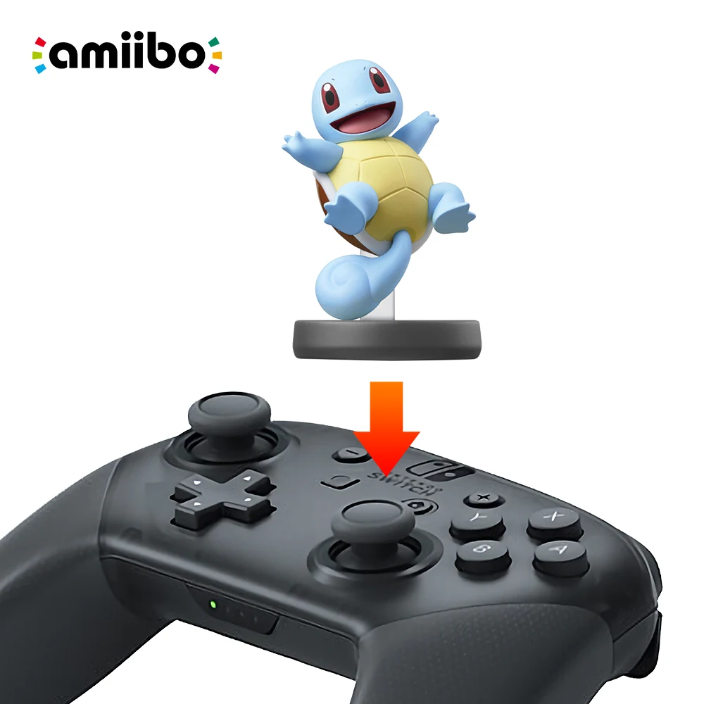 Nintendo Amiibo Figure Squirtle- for Nintendo Switch Game