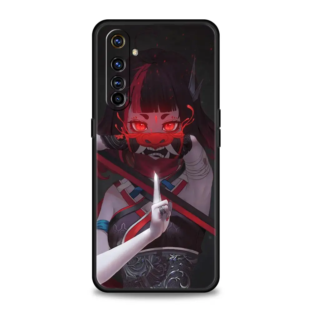 Japanese Style Anime Girl Phone Case - Artistic Cover