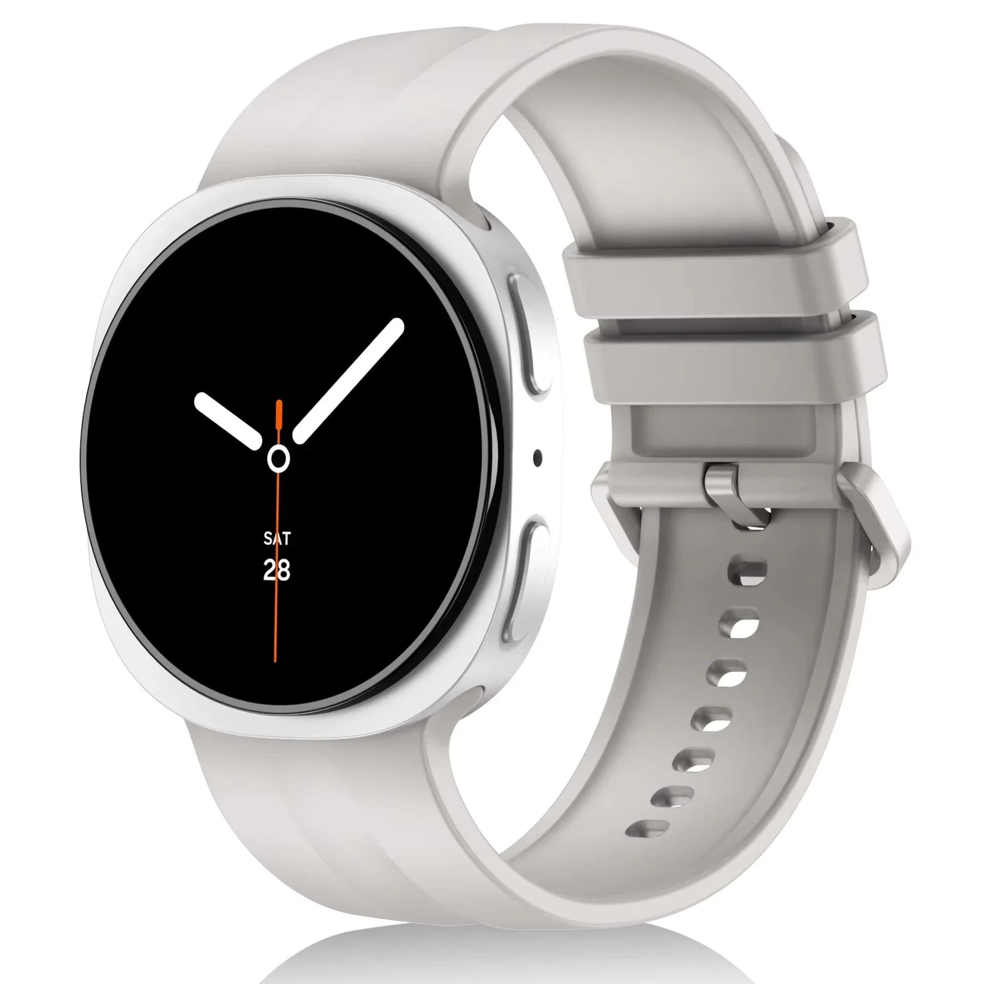 Premium Silicone Sports Strap - Universal Fit Smartwatch Band Accessory