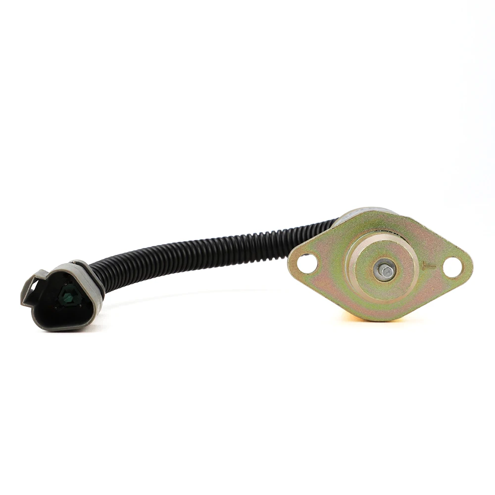 2848A278 Fuel Shutoff Valve Shut Off Solenoid Valve 12V For Caterpillar 246 216 226 Perkins UB704 Engine