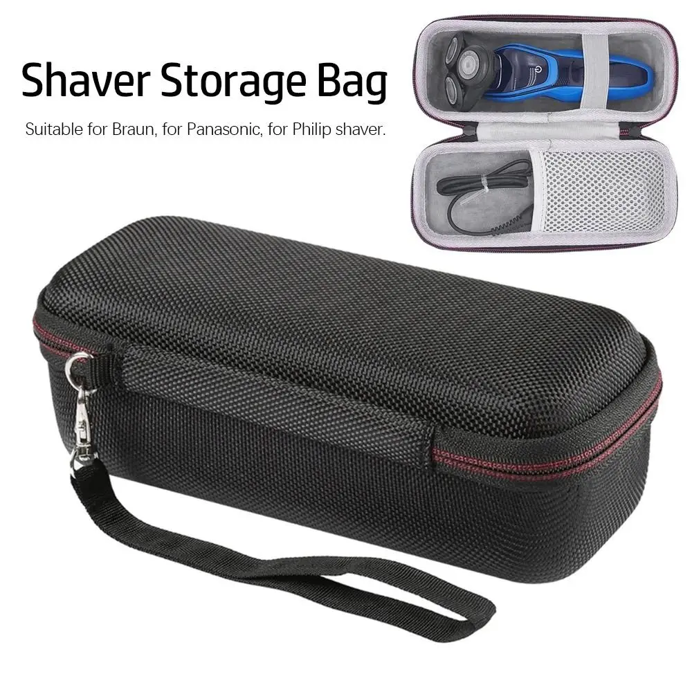

Durable For Case Razor Storage Zipper Case Bag Philip Travel Protective Universal Carrying Shaver Bag Shockproof