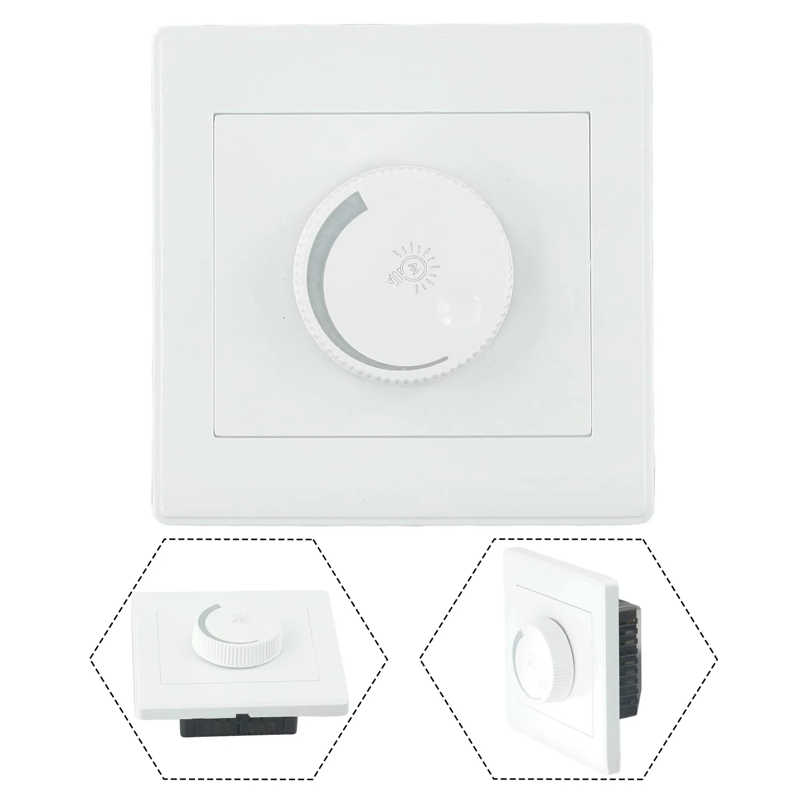 가정용 스위치 부품 구리 및 ABS 하이 퀄리티 램프 교체, 86x86mm 조정 가능한 새로운 전구 범용 도구