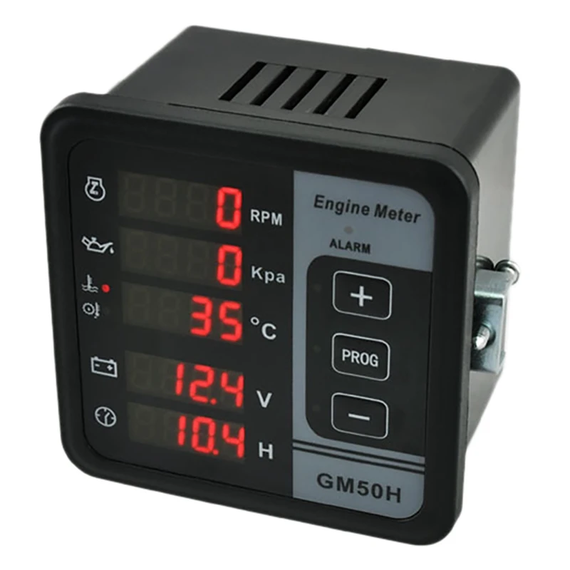 GM50H Engine Multi Function Digital Meter Generator Monitor