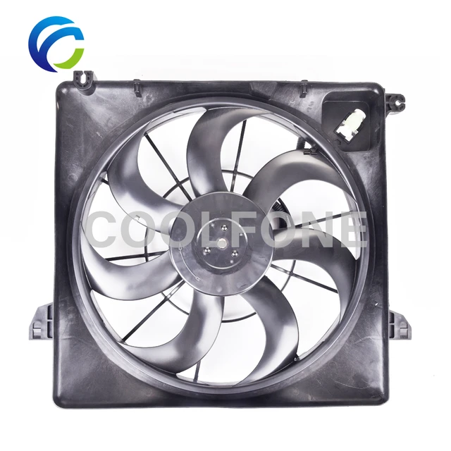 Electric Cooling Radiator Fan Assembly for KIA SORENTO II 2.0T 2.2T CRDi  2009 2010 2011 2012 2013 2014 25380-2P000 253802P000