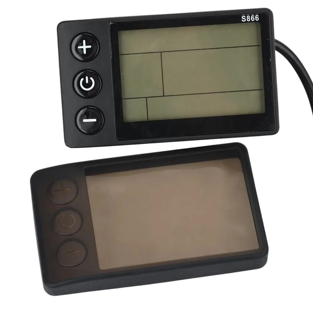 1Pcs Silicone S866 Dashboard Cover Waterproof Display Electric Scooter Accessory Colorful Protective Case