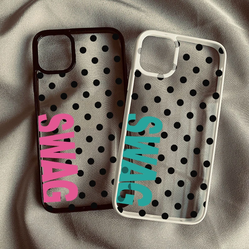 รูปสินค้า เคสใสลายอักษร ป้องกันรอย iPhone 17 Pro Max