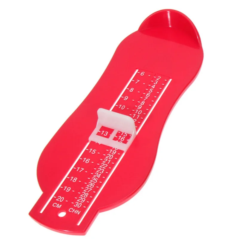 1 Stück Fußmessgerät für Kinder, Fußlängenmesser, Schuhgrößenmesser für Kleinkinder und Kinder (zufällige Farbe) – Detail 6