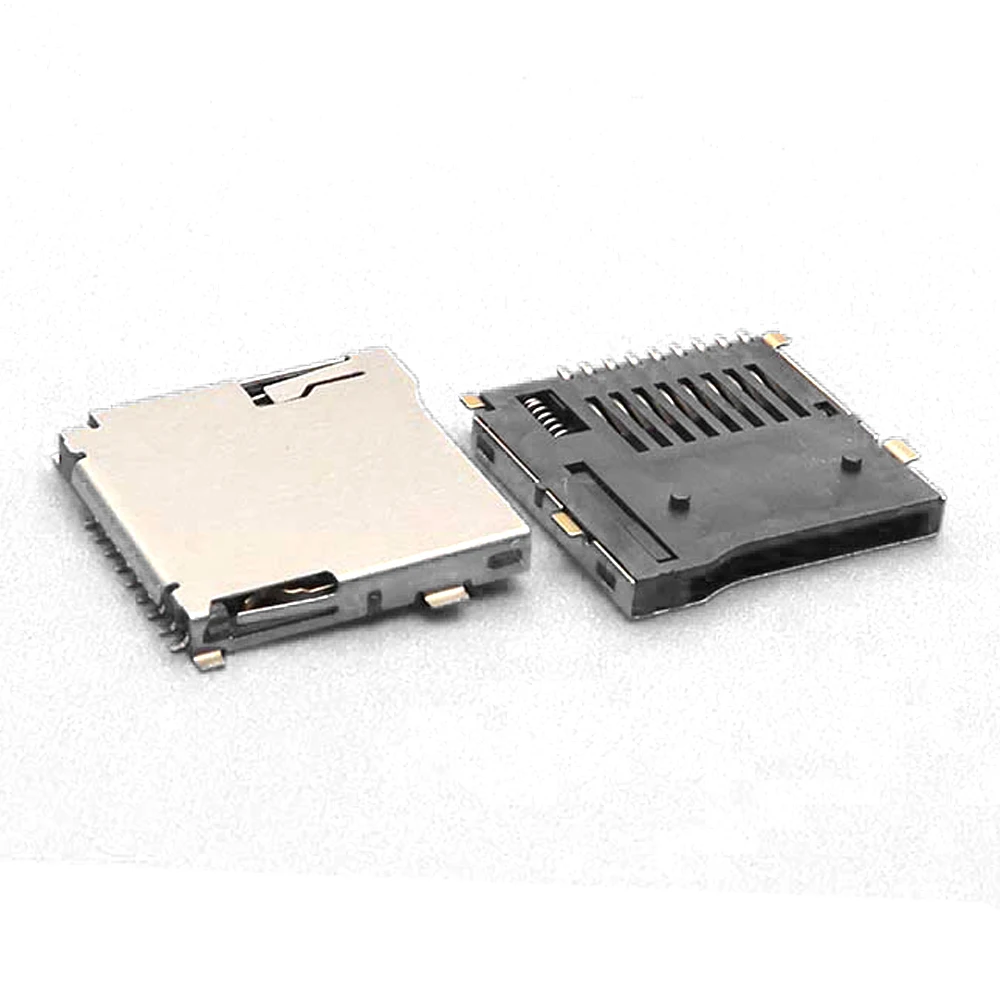 10 шт. TF внешний сварочный Тип самозажимное сиденье MICRO PUSH 9P слот для карты памяти SD маленькая карта TF 15X1 5 держатель для карт