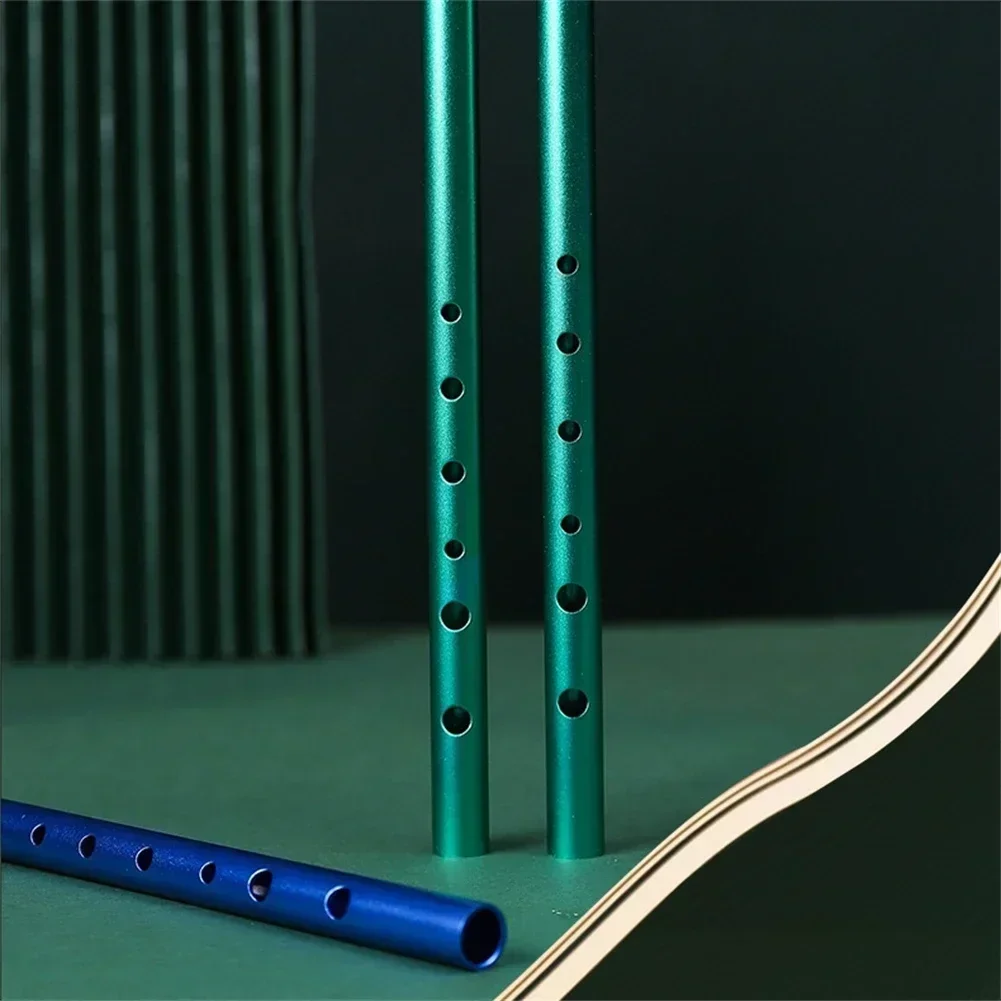 C Key Irish Whistle, 6Hole Flute Instrument, Tin Penny Whistle for Prelude, Professional Craftsmanship, Breath Sensitive