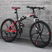 Acier 20 26 27,5 pouces R26 7 vitesses 21 vitesses rapide adulte mâle femelle pliable VTT vélo 5