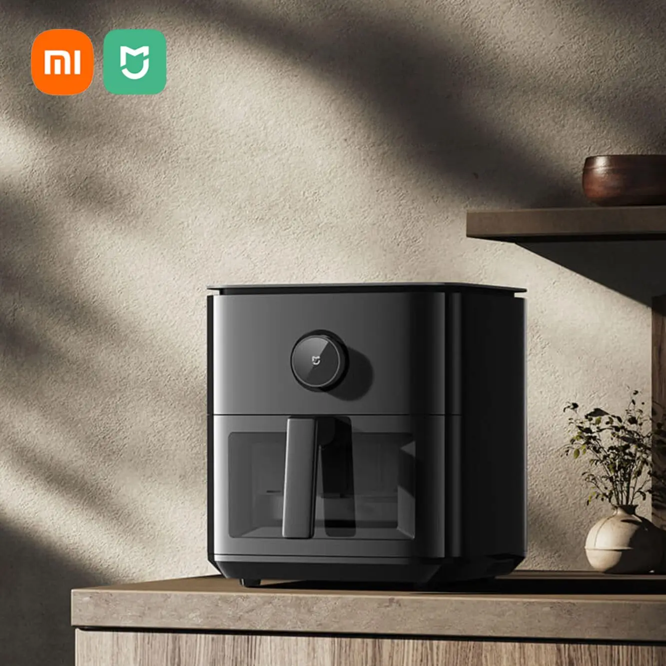 

Умная фритюрница XIAOMI MIJIA, многофункциональный бытовой аппарат для жарки жира с большим количеством масла, 6,5 л