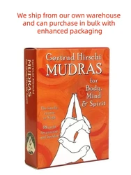Mudras for Body, Mind, and Spirit: A Handy Guide to Yoga with 68 Practice Cards Tarot Oracle Deck ( Light Yellow)