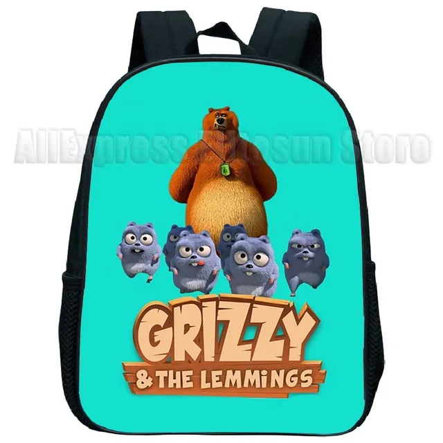 Grizzy and the Lemons Mini mochilas infantis, bolsas de desenho