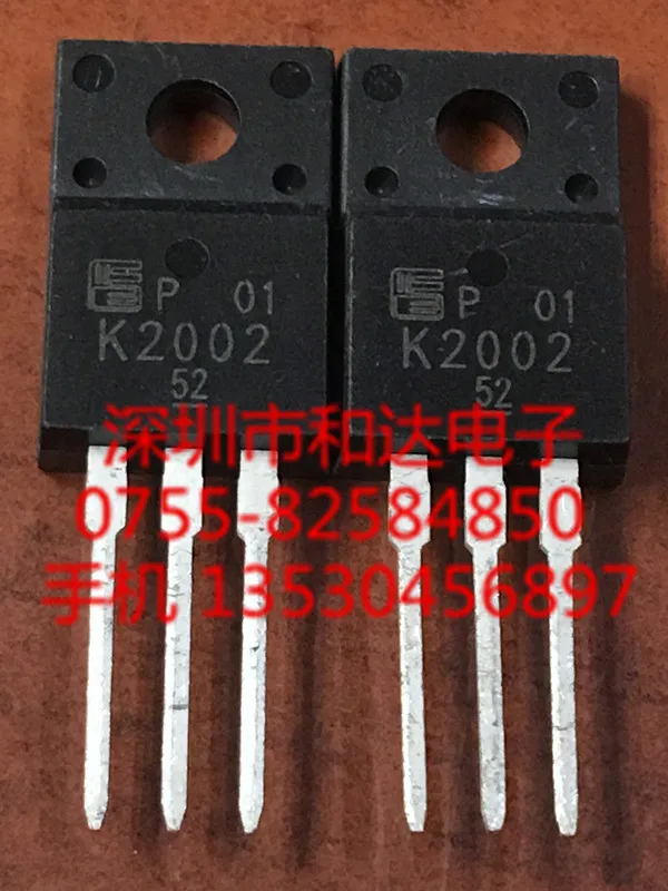 

5PCS-10PCS K2002 2SK2002 TO-220F 600V 3A ORIGINAL STOCK NEW
