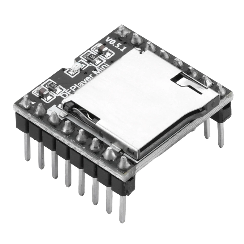 Mini MP3 Player Modul TF Karte U Disk Mini MP3 Player Audio Voice Modul Dekodieren Bord Für Arduino DF Spielen Großhandel