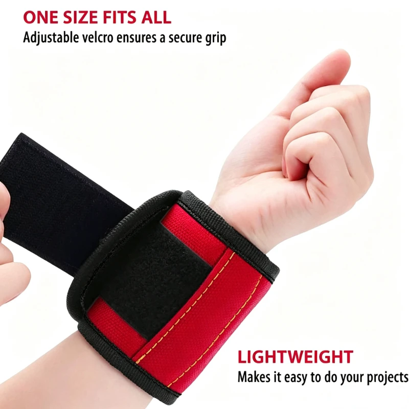 Magnetic Wristband with Enhanced Grip