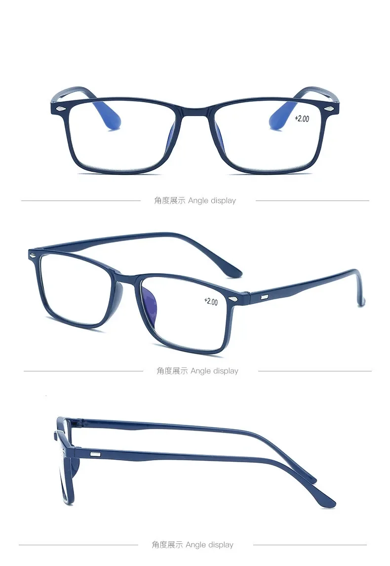 Klassische Anti-Blau Licht Lesebrille Frauen Männer Hyperopie Brille Vintage Computer Lesebrille + 1,0 + 1,5 + 2,0 + 2,5 + 3,0 + 3,5 + 4,0 – Detail 5