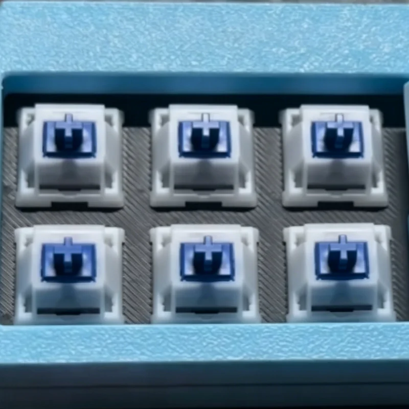 WUHAI KeyGeek Klein 스위치 40g 45g 5핀 리니어 스위치 무소음 UPE L4 부드러운 미세 윤활 기계식 키보드 스위치