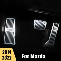 For Mazda 2 3 6 DJ BM GJ CX-5 CX5 CX 5 CX3 CX4 CX8 CX9 Car Pedals Foot Fuel Accelerator Brake Clucth Pedal Pad Cover Accessories