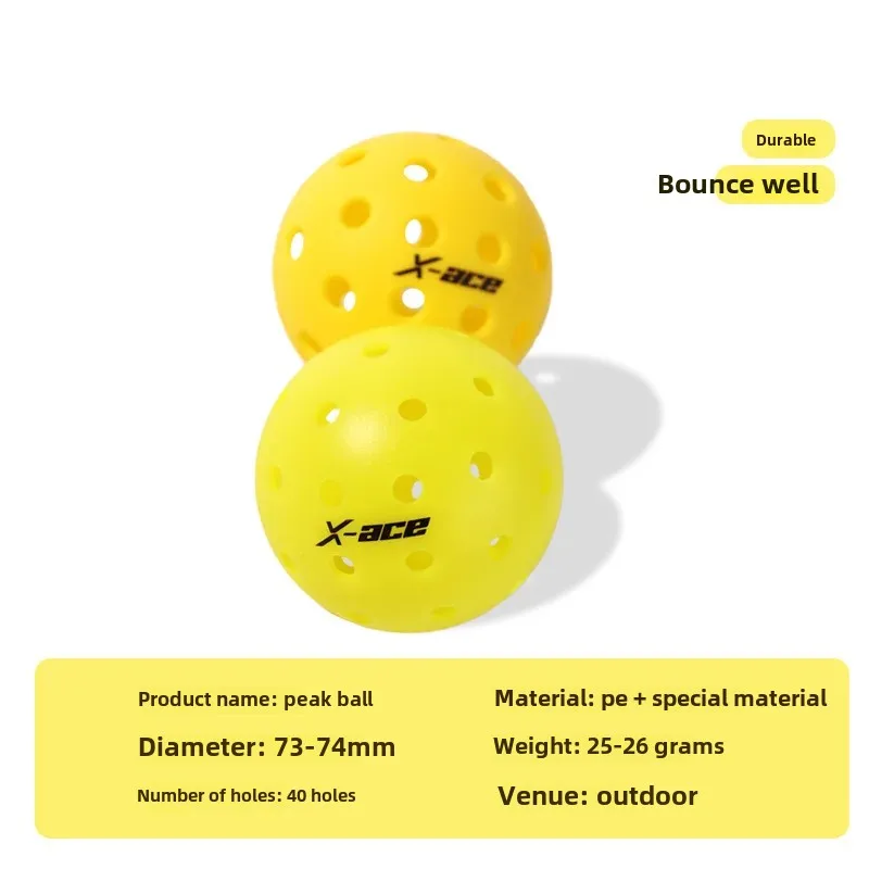 Outdoor Pickleball Court 40 Holes Integrated Molding USPA Specifications Support DIY Board Ball Sports And Entertainment